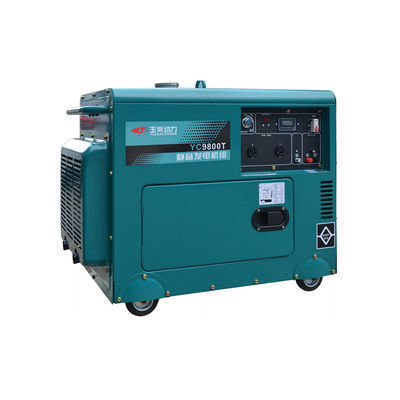 供給 8.8kva サイレントキャノピー ディーゼル発電機セット 1500/1800 スピード