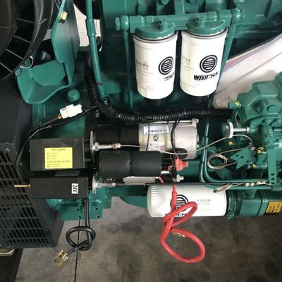 125kva 100kw 静かなディーゼル発電機 燃費効率と長寿