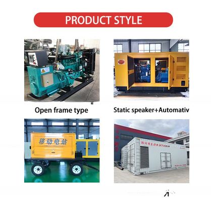 30kw 30kva 37.5kva 30kva 220ボルトディーゼル発電機 防音型 静音型 オープン型