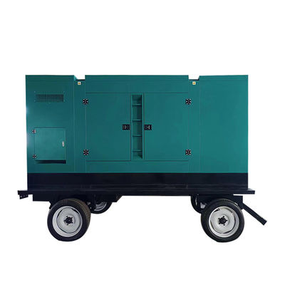 125kva 100kw サイレントタイプ 60hz 周波数 電動変電機 ディーゼル発電機 モバイル