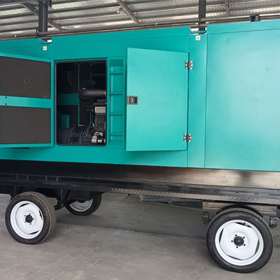 125kva 100kw サイレントタイプ 60hz 周波数 電動変電機 ディーゼル発電機 モバイル